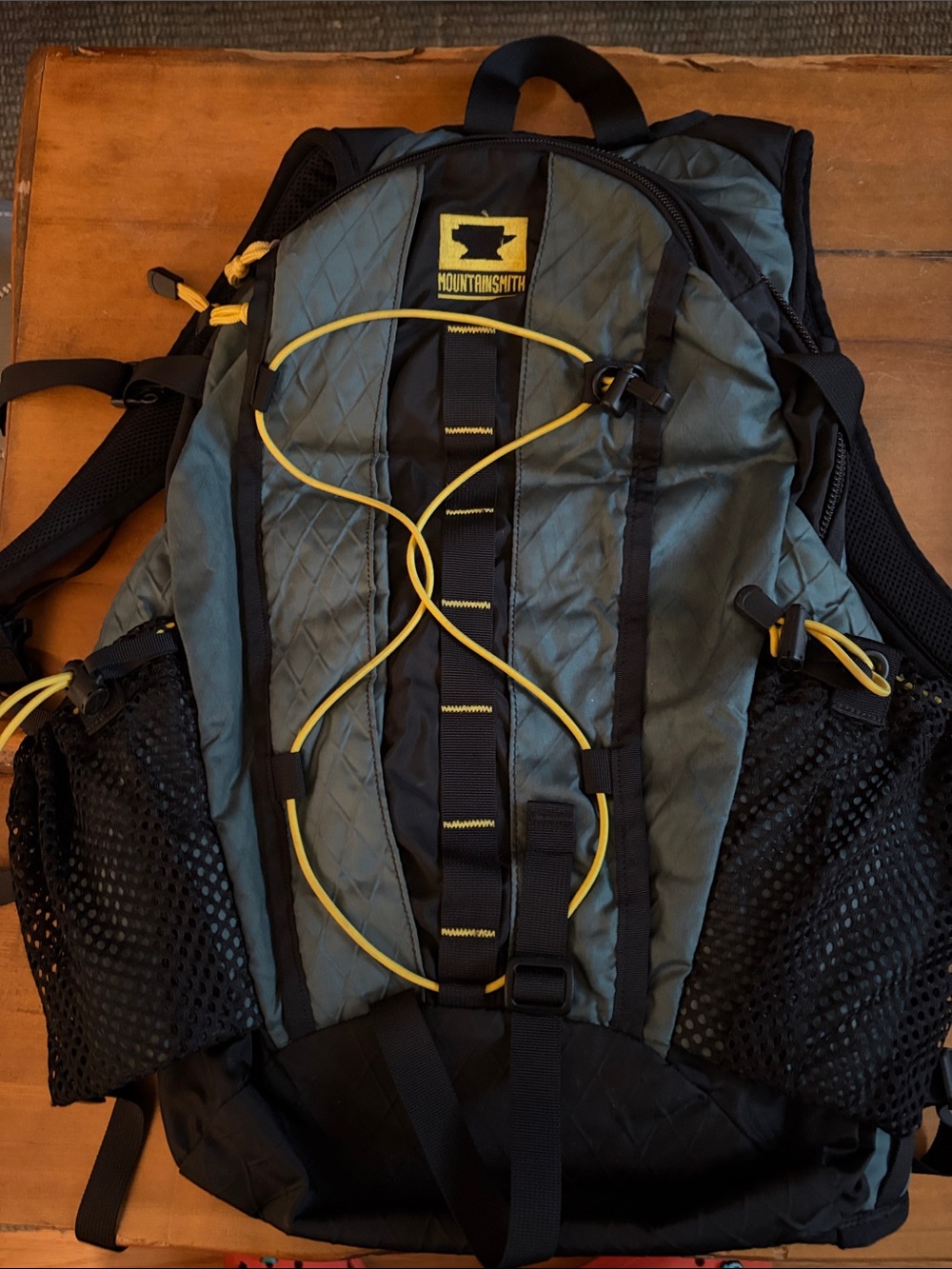 Mountainsmith Wraith Green and Yellow Lightweight Outdoor Backpack